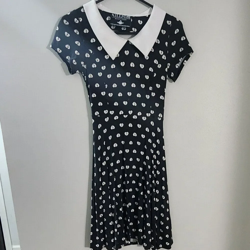 Killstar Broken Heart Dress - Picture 3 of 6